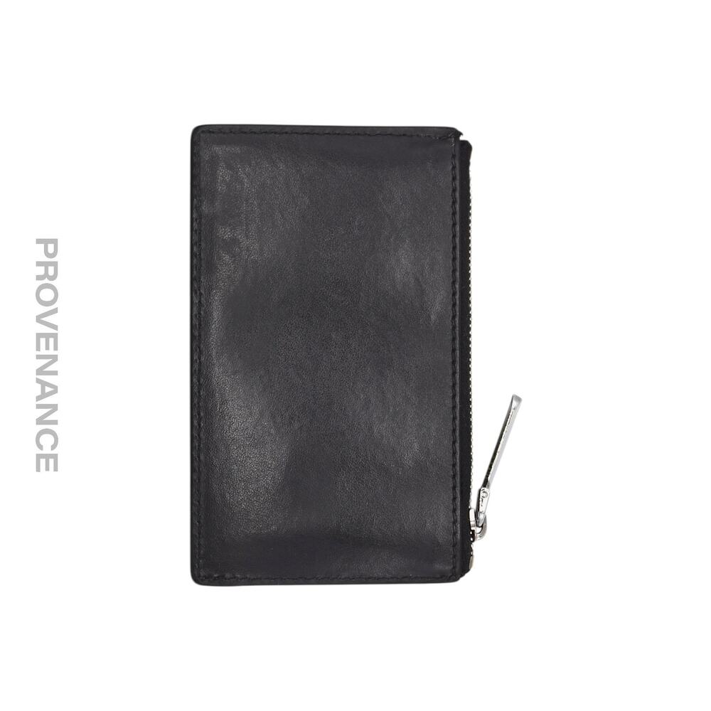 🔴 BURBERRY LONDON ENGLAND Zip Card Holder Wallet - Black - Picture 3 of 9